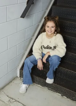 blauwe indian blue jeans flared jeans lexi bootcut fit