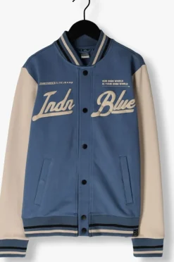 blauwe indian blue jeans vest bomber jacket indian