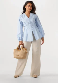 blauwe inwear blouses helvelw blouse