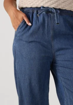blauwe inwear wide jeans ballariziw pants