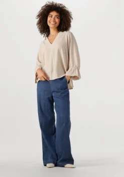 blauwe inwear wide jeans ballariziw pants
