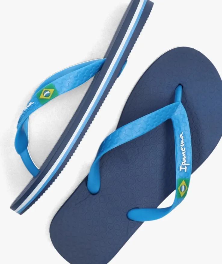 blauwe ipanema teenslippers classic brasil