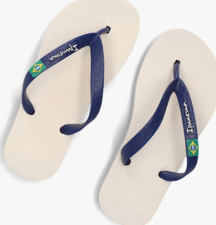 blauwe ipanema teenslippers classic brasil