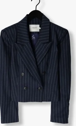 blauwe janice blazer stan
