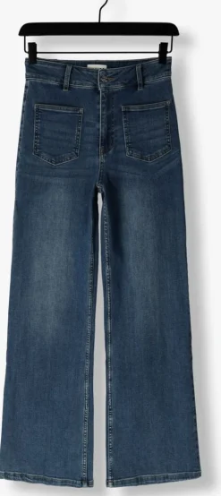 blauwe janice straight leg jeans jagger