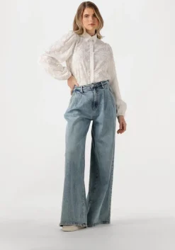blauwe janice wide jeans dollar
