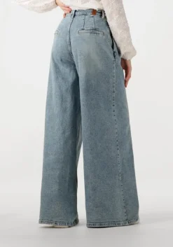blauwe janice wide jeans dollar