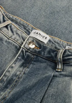 blauwe janice wide jeans dollar