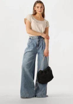 blauwe janice wide jeans dollar