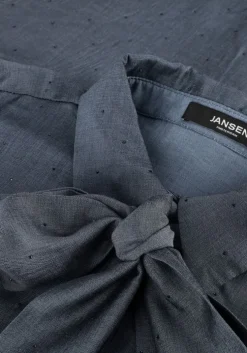 blauwe jansen amsterdam blouses ess blouse sr 737 necktie