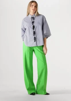 blauwe jansen amsterdam blouses lois blouse csb 798 bowstraps 3/4 sleeve wide fit