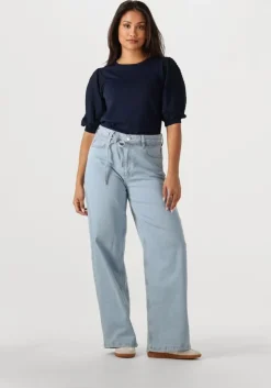 blauwe jansen amsterdam top tanda top k 136 short puffed sleeve