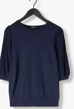 blauwe jansen amsterdam top tanda top k 136 short puffed sleeve