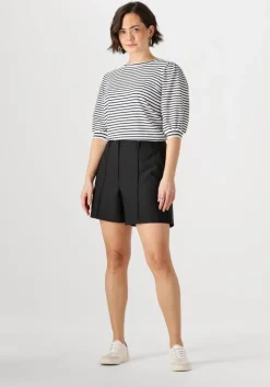 blauwe jansen amsterdam top kim top k 136 stripe short puffed sleeve