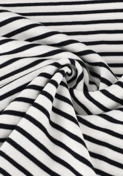 blauwe jansen amsterdam top kim top k 136 stripe short puffed sleeve