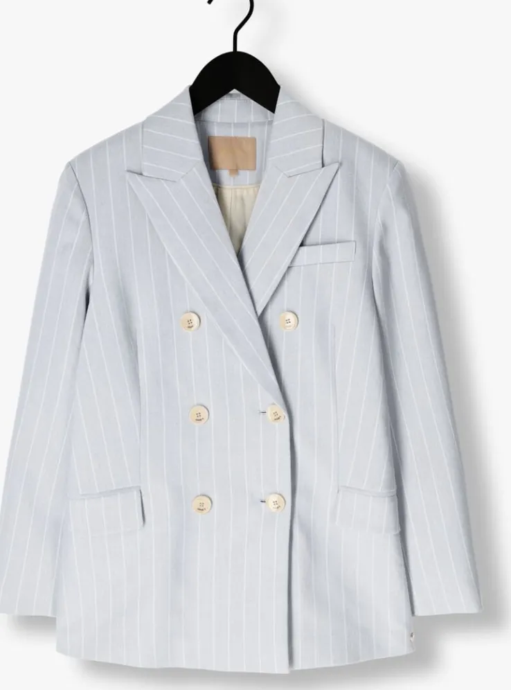 blauwe josh v blazer pleun