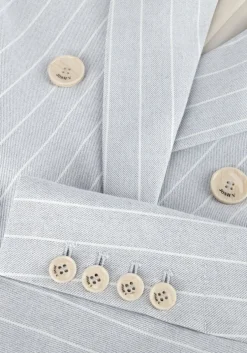 blauwe josh v blazer pleun