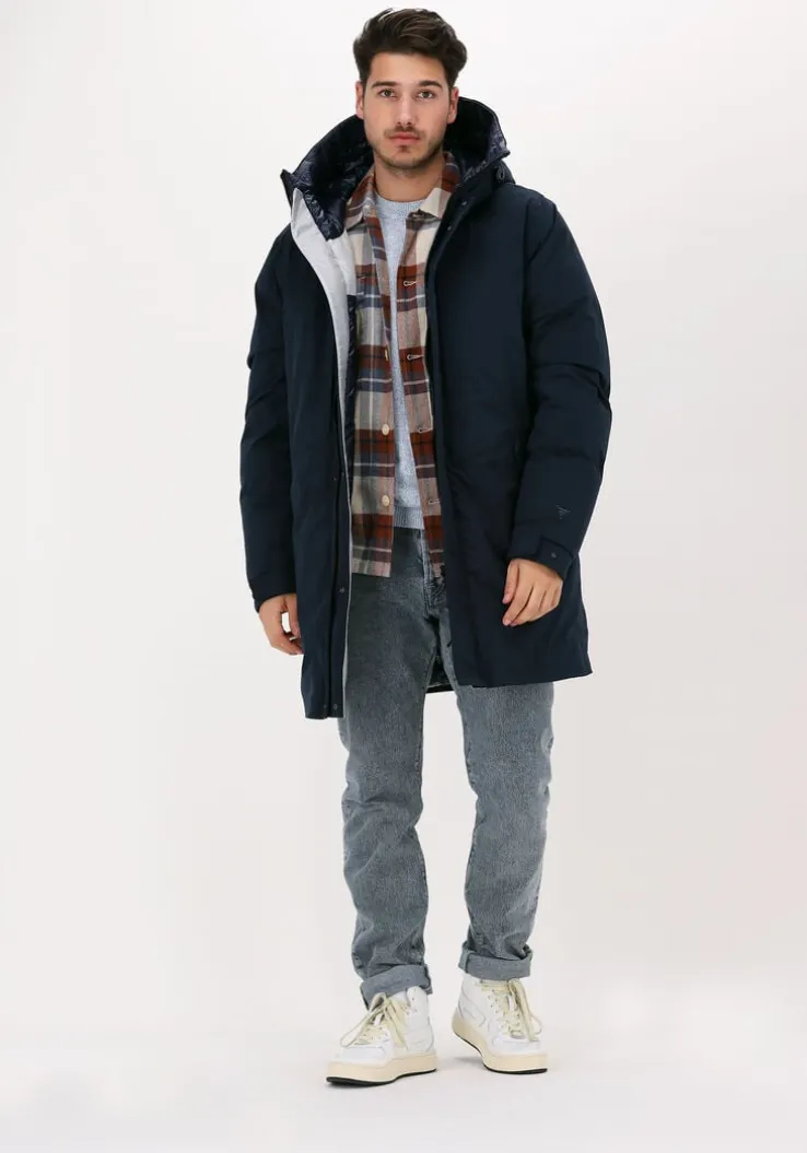 blauwe krakatau parka's qm321