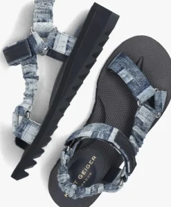 blauwe kurt geiger london sandalen orion