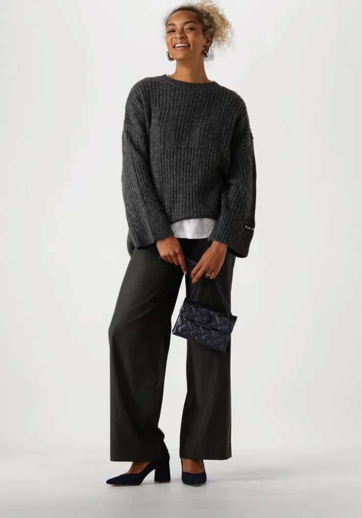 blauwe kurt geiger london schoudertas mini kensington drench