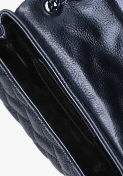 blauwe kurt geiger london schoudertas mini kensington drench