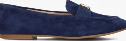 blauwe lauren ralph lauren loafers averi iii flats loafer