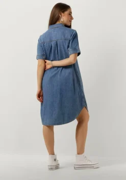 blauwe lee mini jurk all purpose a line dress