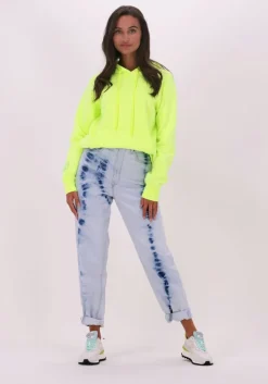 blauwe lee mom jeans stella taperd