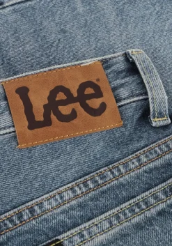 blauwe lee shorts rider short