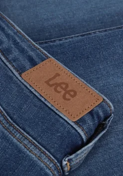 blauwe lee skinny jeans scarlett high