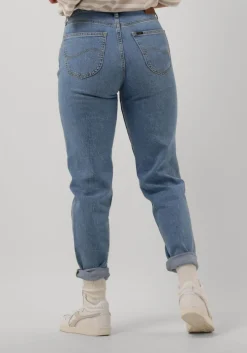 blauwe lee slim fit jeans carol l30uowb59