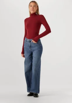 blauwe lee wide jeans stella a line