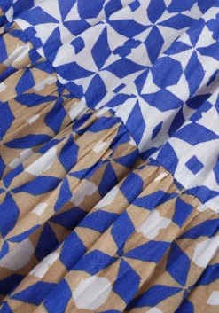 blauwe leon & harper maxirok juicy tc160 tile