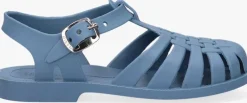 blauwe lexie and the moon platte sandalen water sandal