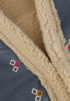 blauwe like flo gilet dewi teddy gilet