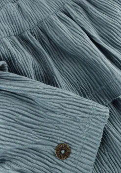 blauwe like flo minirok hila velvet skirt