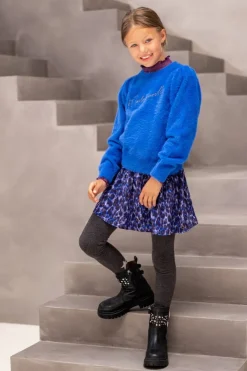 blauwe like flo minirok helina skirt