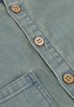 blauwe lil' atelier spijkerjas nbmokaja ls dnm shirt 4360-ls o lil