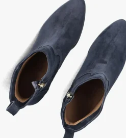 blauwe lina locchi enkellaarsjes 8543