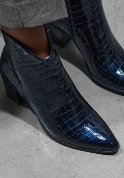 blauwe lina locchi enkellaarsjes at 152