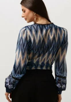 blauwe liu jo blouses blusa sunshine