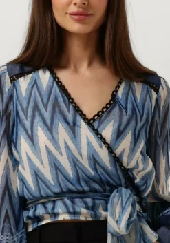 blauwe liu jo blouses blusa sunshine