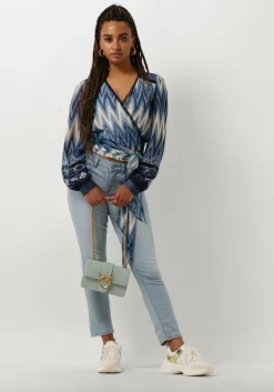blauwe liu jo blouses blusa sunshine