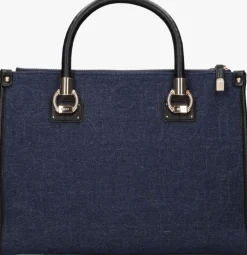 blauwe liu jo handtas manh boston bag