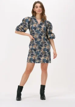 blauwe liu jo mini jurk abito ts.nav t4883