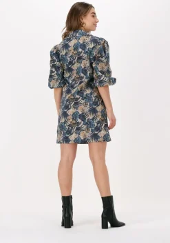 blauwe liu jo mini jurk abito ts.nav t4883