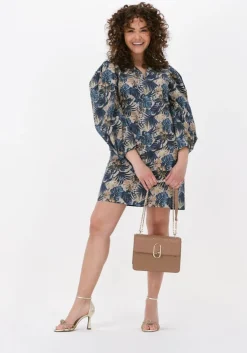 blauwe liu jo mini jurk abito ts.nav t4883