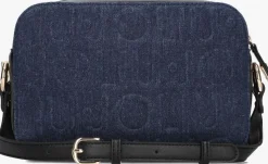 blauwe liu jo schoudertas manh cross over