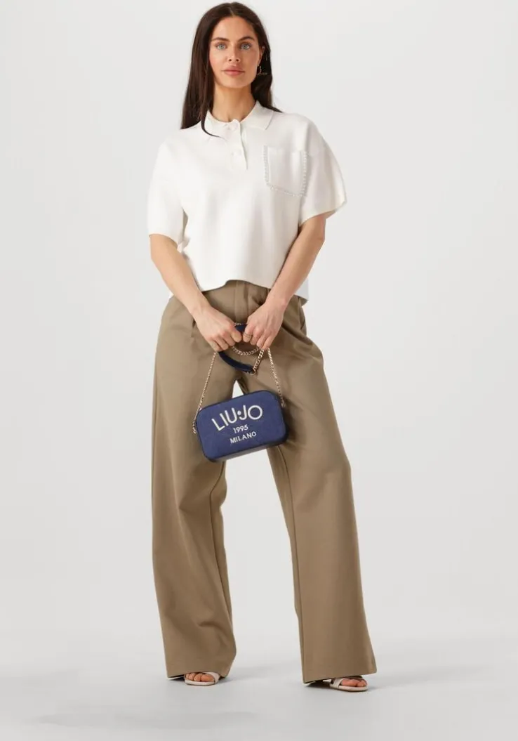 blauwe liu jo schoudertas bena cross over