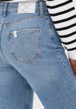 blauwe liu jo straight leg jeans ecs pant.denim straight h.w.